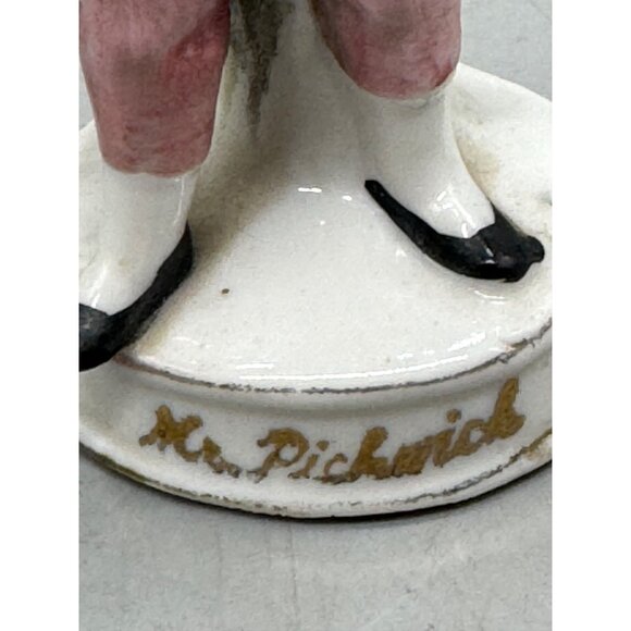Collectible Mr. Pickwick Porcelain Figurine Charles Dickens Series 4" Tall READ - Picture 2 of 7